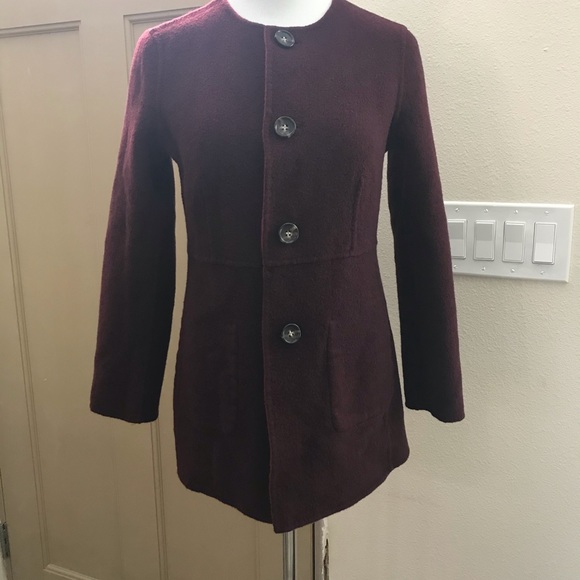 Talbots reversible felted jacket size S - Picture 5 of 11